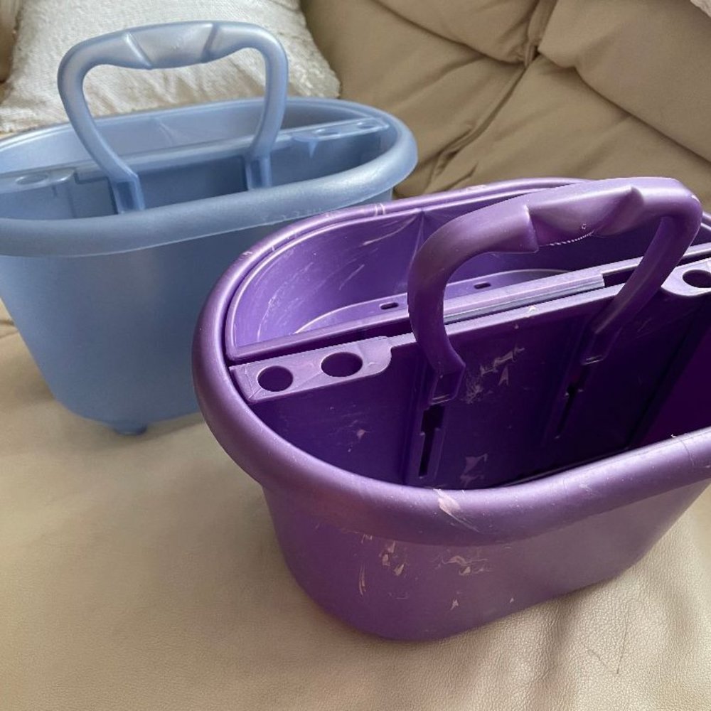 Vtg Caboodles Caddie Organizer 5650 Caddy Purple